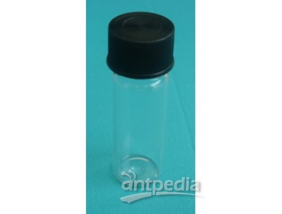 样品瓶盖垫：15mm黑色实心盖，红色丁基/灰色PTFE垫 （ND15）