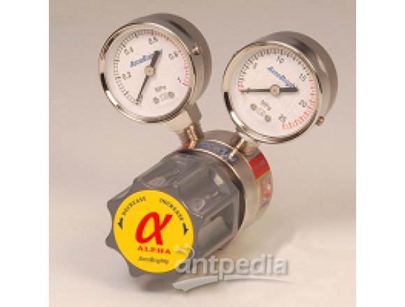 Bα-1L气体减压器(轴向加边压力表，不含接头)