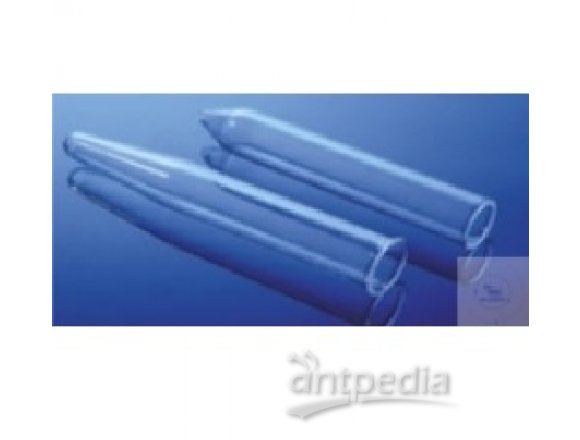 CENTRIFUGE TUBES, 15ML, UNGRAD., CONICAL BOTTOM,   WITHOUT RIM, 17x112 MM, AR-GLASS