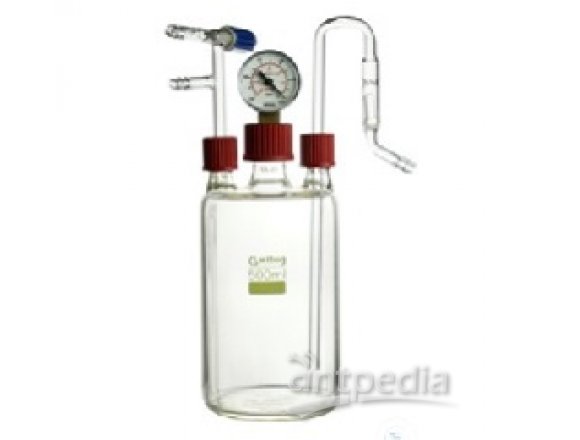 SPARE-PARTS F. 5 663 000:  SAFETY VACUUM BOTTLE,  WITHOUT SCREW CAPS AND SEALS