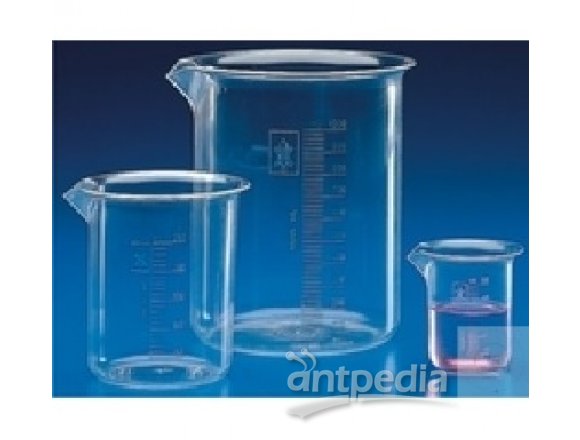 GRIFFIN BEAKERS,CRYSTAL CLEAR,  GRADUATED,TPX, 100 ML  PACK OF 12 PCS