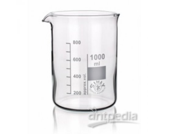 SIMAX 10ml透明烧杯、低形