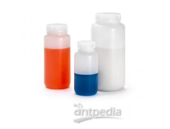 Thermo Scientific™ Nalgene™ 认证优质卫生型 HDPE 瓶和细口大瓶