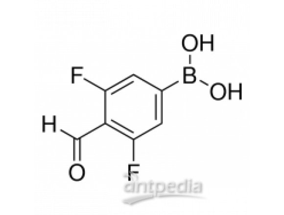 3,5-二氟-4-甲酰基苯基硼酸(含有数量不等的酸酐)