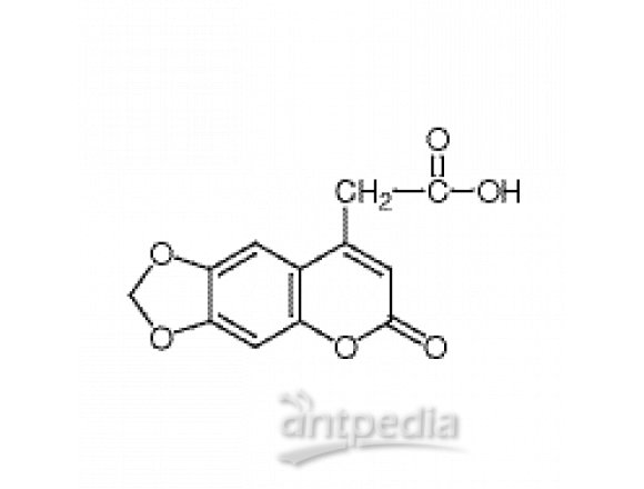 4-羧甲基-6,7-亚甲二氧基香豆素