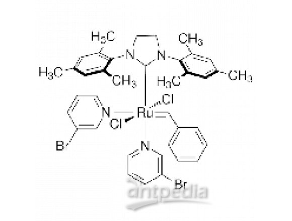 二氯[1,3-双(2,4,6-三甲基苯基)-2-咪唑烷亚基](亚苄基)双(3-溴吡啶)钌(II)