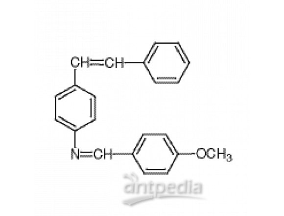 4-[(甲氧基苯亚甲基)氨基]均二苯乙烯