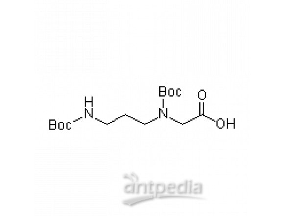 N-叔丁氧羰基-N-[3-(叔丁氧羰基氨基)丙基]甘氨酸