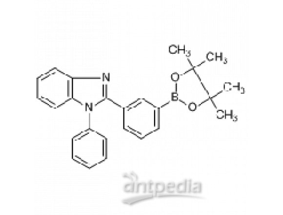 1-苯基-2-[3-(4,4,5,5-四甲基-1,3,2-二氧硼戊环-2-基)苯基]-1H-苯并咪唑