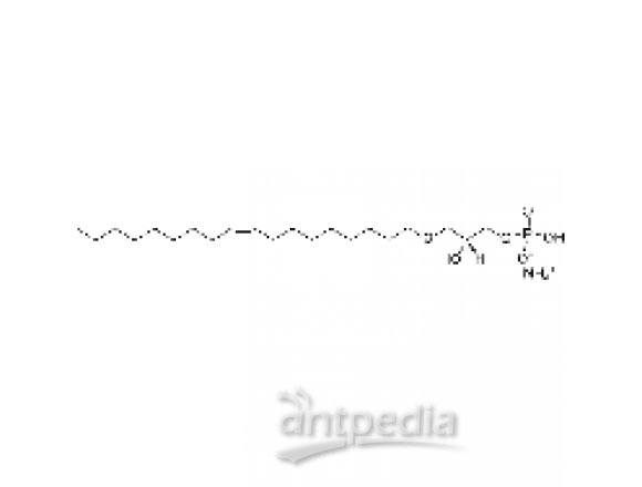 1-(9Z-octadecenyl)-2-hydroxy-sn-glycero-3-phosphate (ammonium salt)