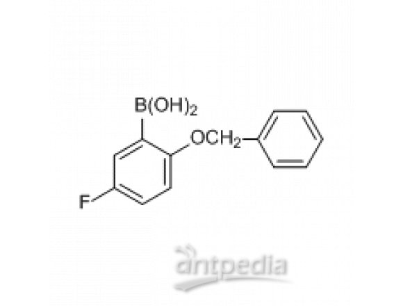 2-苄氧基-5-氟苯硼酸(含有数量不等的酸酐)