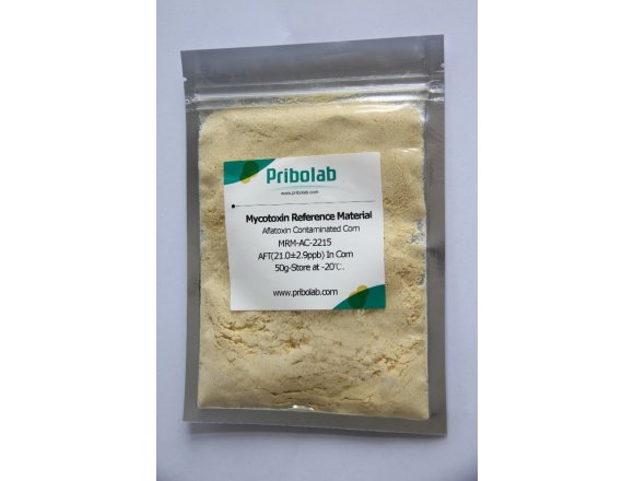 玉米粉:黄曲霉毒素4.5 ppb(±0.5 ppb)