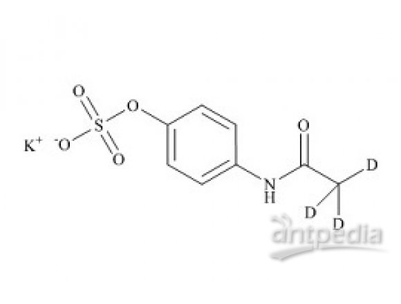 PUNYW11251265 Acetaminophen-d3 Sulphate Potassium Salt