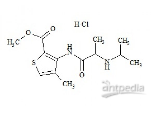 PUNYW21068248 Articaine Impurity E (Isopropylarticaine HCl)