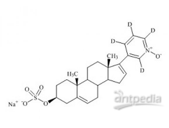PUNYW7876582 Abiraterone-d4 N-Oxide Sulfate Sodium Salt