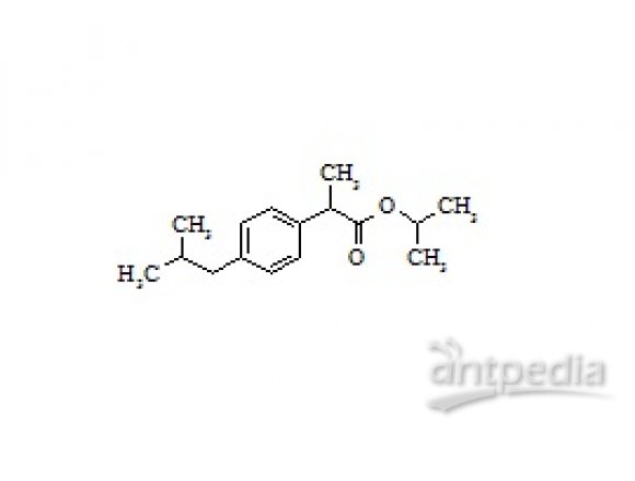 PUNYW4865352 Ibuprofen Isopropyl Ester (Isopropyl 2-(4-Isobutylphenyl)Propanonate)