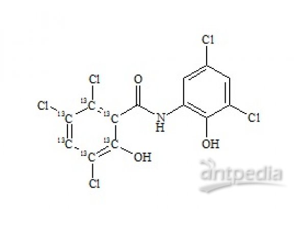 PUNYW27525313 Oxyclozanide-13C6