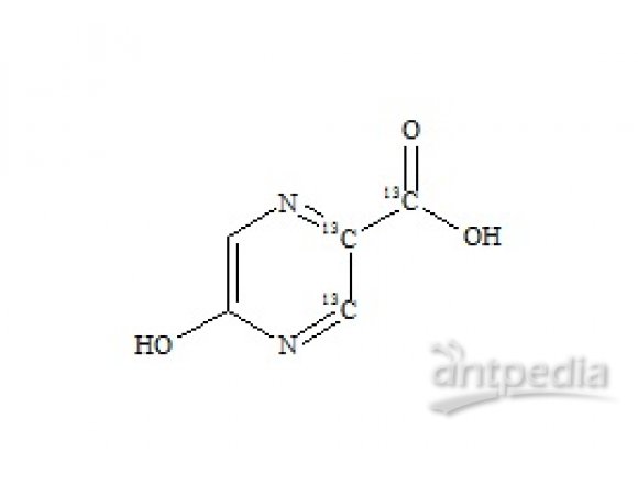 PUNYW26139419 5-Hydroxy-2-Pyrazinecarboxylic Acid-13C3