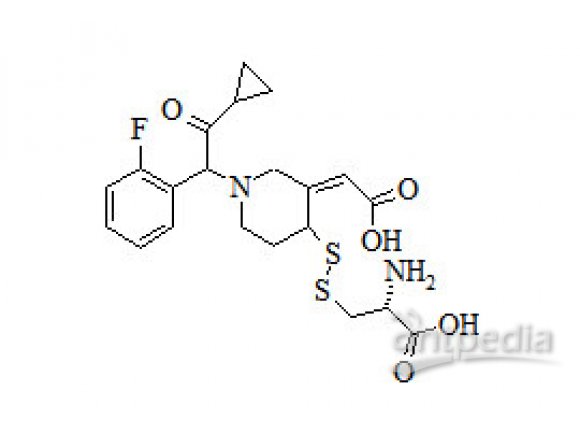 PUNYW6327178 Prasugrel Cysteine Conjugate Metabolite (R-119251, Mixture of Diastereomers)