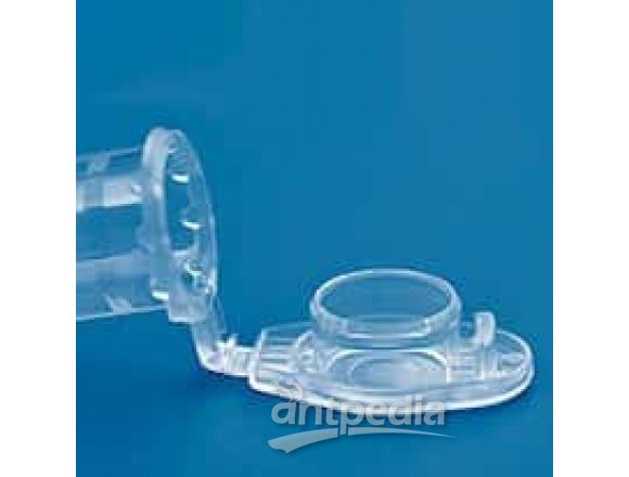 BrandTech 780550 Microcentrifuge Tube with Standard Lid, 2.0 mL, Clear; 500/PK