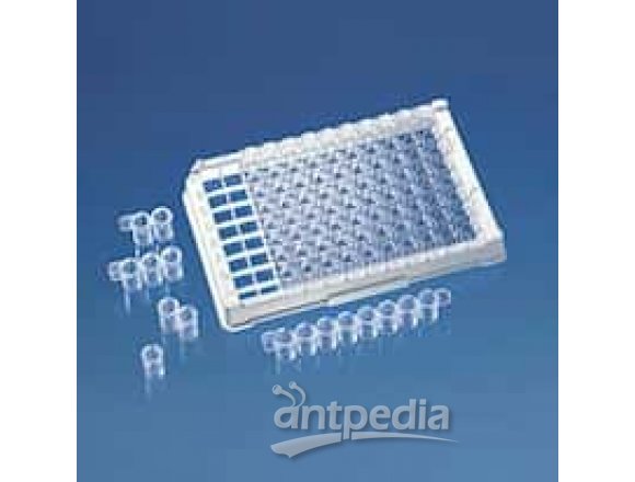 BrandTech 781742 BRANDplates® immunoGrade™ Non-Sterile Microplate, 384-Well, PS, Black, 100 µL, Standard F-Bottom; 100/PK