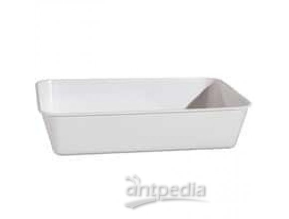 Cole-Parmer High Impact Polystyrene Tray, 7-7/8" x 5-7/8" x 13/16", 1/ea