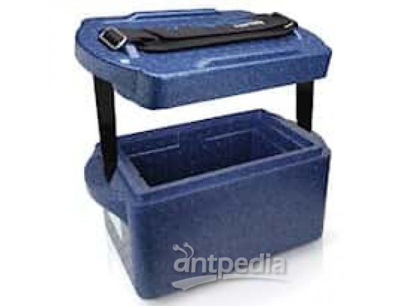 Cole-Parmer PolarSafe® Transport Box 20 L with Two 4°C Blocks (2 L)