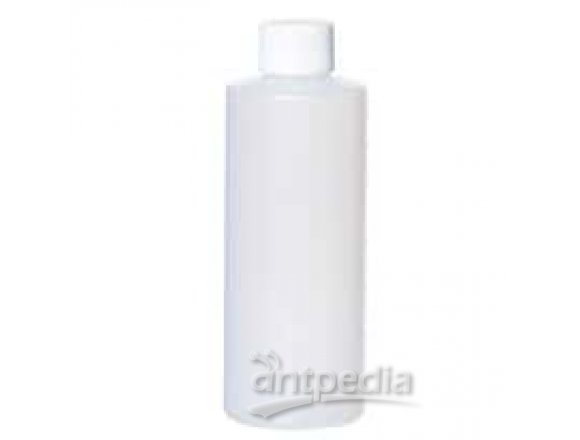 Cole-Parmer BPC1199 Pre-Cleaned Wide-Mouth Round Bottle, HDPE, Level 1, 125 mL; 500/Cs