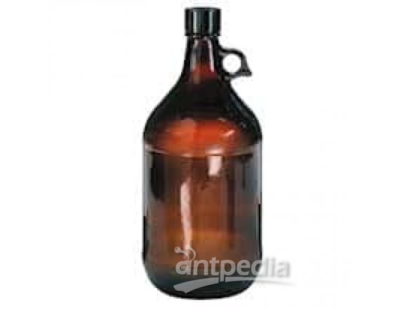 Cole-Parmer 预清洗 EPA 琥珀色窄口瓶, 4 升, 4 个/箱