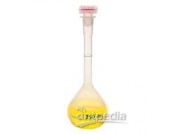 Corning 5641P-1L PP Plastic Volumetric Flasks, 1 L, 1/Pk