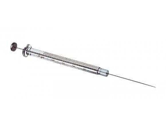 Hamilton 80900 Gastight Syringe, 50 uL, cemented needle; 22s G, 2" beveled tip