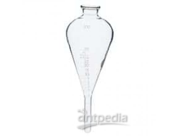 Pyrex 8200-100 Conical-Bottom Glass Centrifuge Tubes, 100 mL, for Oil Testing, 12/cs