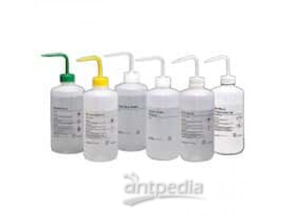 Thermo Scientific Nalgene RTU Safety Wash Bottles 500 mL Deionized Water LDPE; 24/Cs