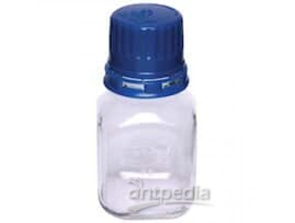 TriForest BPC0060 Square Autoclavable Media Bottle, 60 mL, PC, 24 per pack, 192/CS