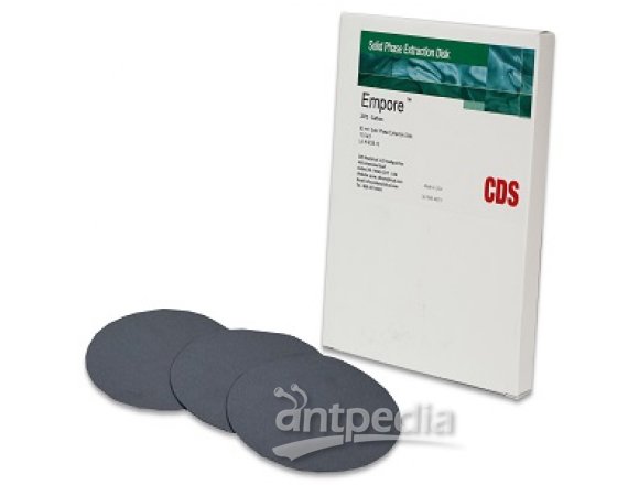 CDS 98-0604-0236-3EAEmpore 活性碳 90mm SPE 膜片，10片