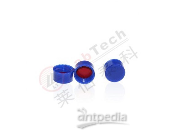 莱伯泰科 LT01539-425 蓝色光滑实心盖 配1.0mm厚度红膜白胶垫片. 100个