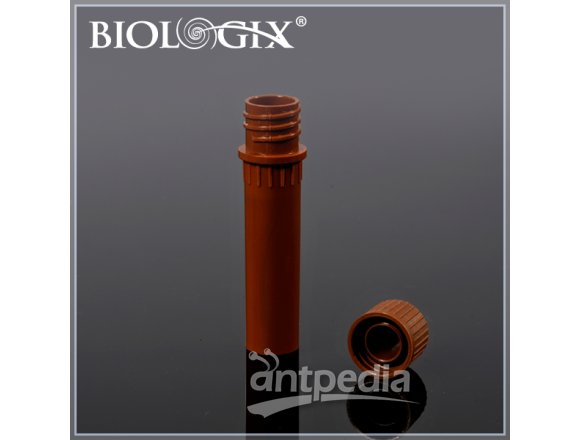 巴罗克Biologix棕色螺口管盖81-0006 耐受温度为-86℃~121℃