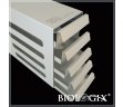 巴罗克Biologix 冻存管架 4*5滑槽侧取抽屉型 利于冻存盒侧面信息标记96-5220