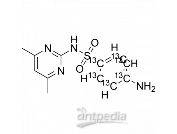 HY-B0035S2 Sulfamethazine-13C6 | MedChemExpress (MCE)