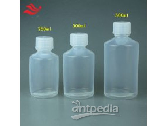 半导体高纯水储存用PFA水样瓶250ml小口瓶 FY-BZH-250-1