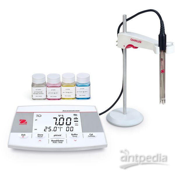 奥豪斯 PH计 AQUASEARCHER™ AB23PH Bench Meter简单易用的实验室pH计，轻松测定pH和ORP
